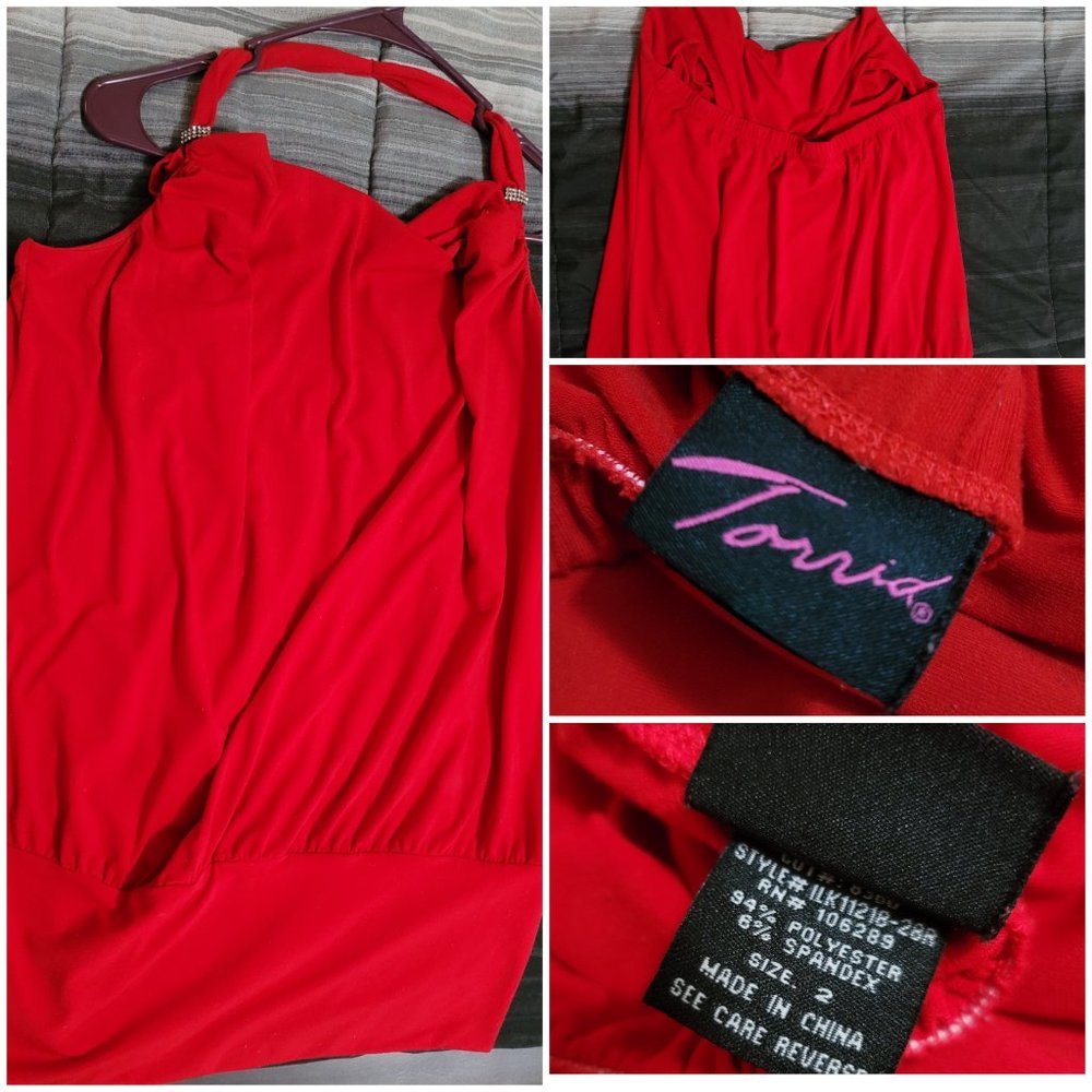 Red Dress Top